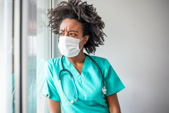 Stressed Nurse